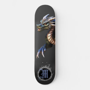 *~* Element AP88 Elementardrache Fierce Blue Skateboard