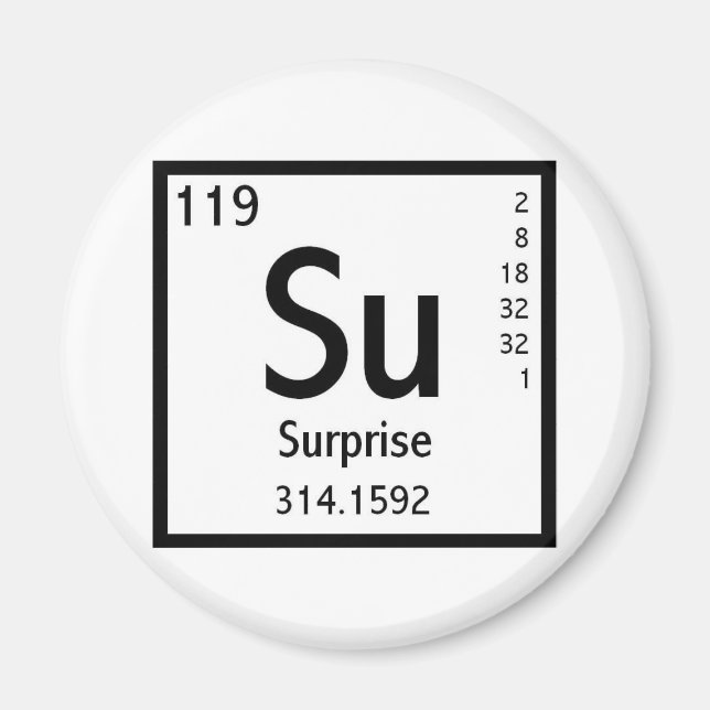 Element der Überraschung Magnet (Vorne)