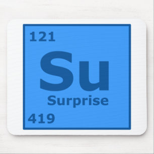 Element der Überraschung Mousepad