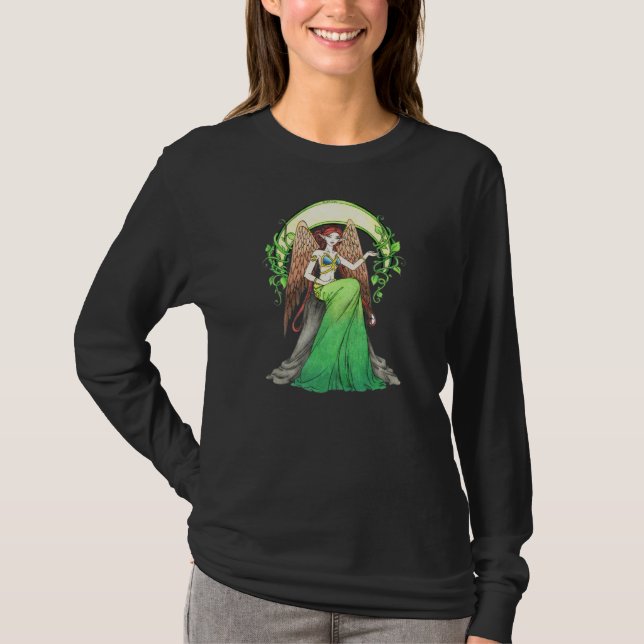Element des erdweiten Langschläfer-T - Shirt (Vorderseite)