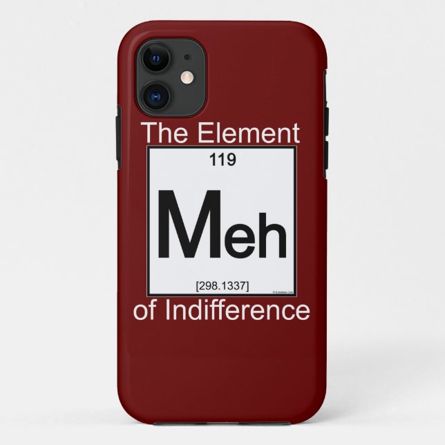 Element MEH Case-Mate iPhone Hülle (Rückseite)