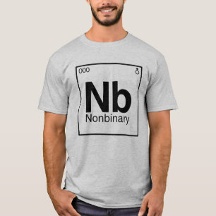 Element NB - Nichtbinäre Periodensystem T-Shirt