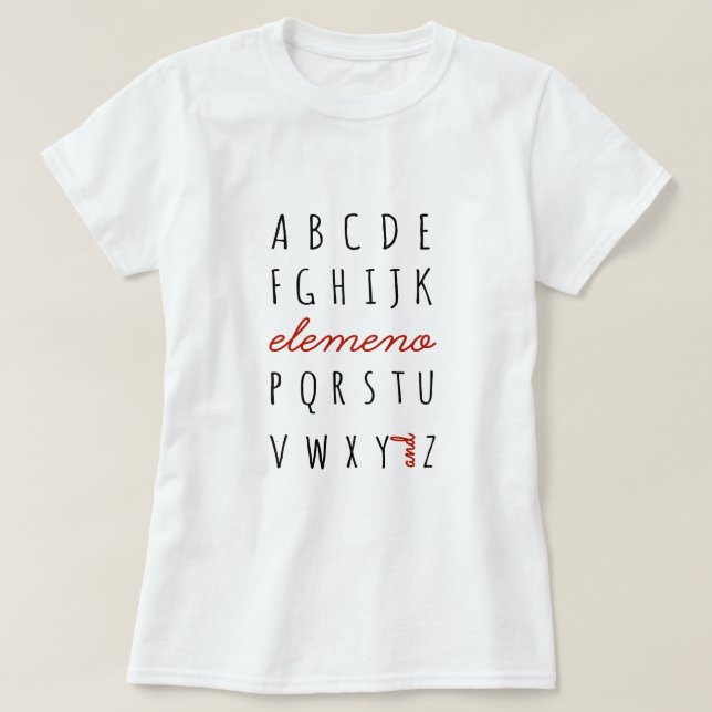 Element T-Shirt (Design vorne)