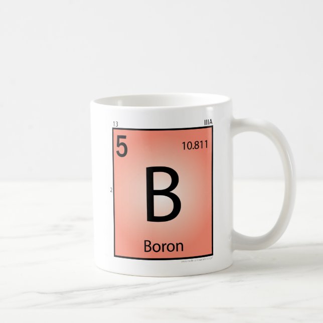 Element-Tasse des Bor-(b) Tasse (Rechts)