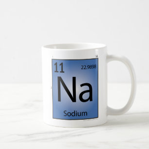 Element-Tasse des Natrium(Na) Tasse