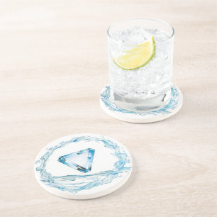 Element Wasser Getränkeuntersetzer