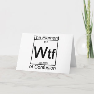 Element WTF Karte