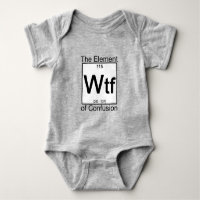 Element WTF Säugling-Shirt