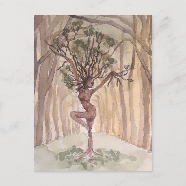 Elemental Earth Postcard Postkarte (Vorderseite)