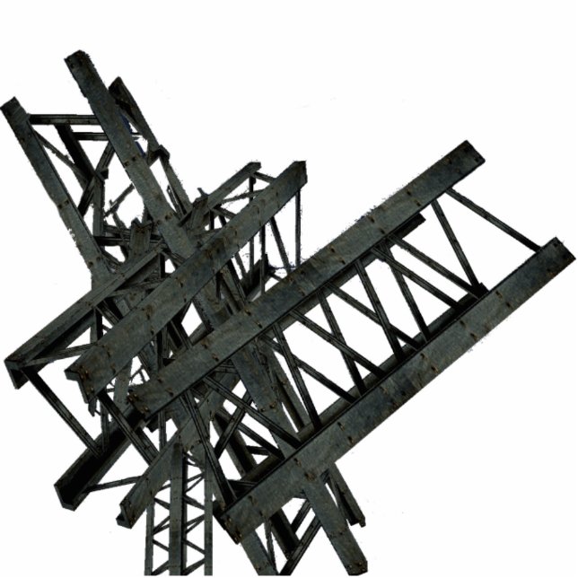 Elemental Emperator Cutout Freistehende Fotoskulptur (Vorne)