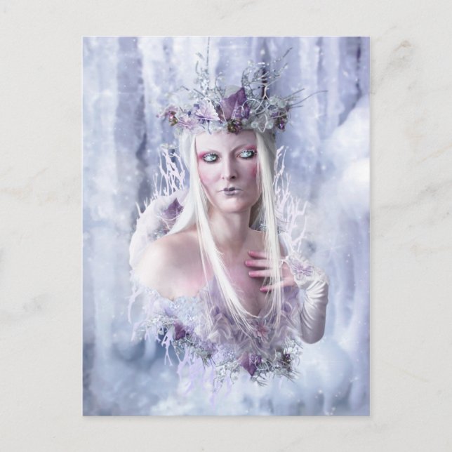 Elemental Ice Postcard Postkarte (Vorderseite)
