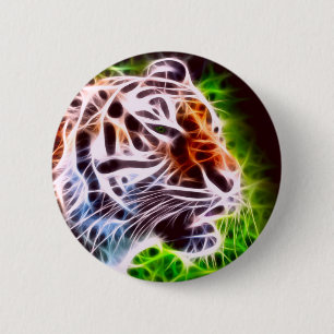 Elemental Tiger Button