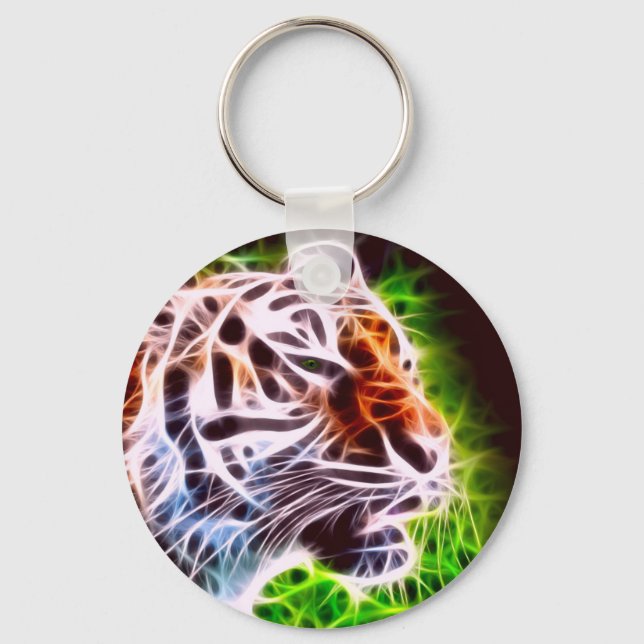 Elemental Tiger Schlüsselanhänger (Vorderseite)