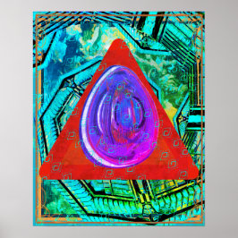 Elementarather innerhalb der Feuermedizin Tattva Poster