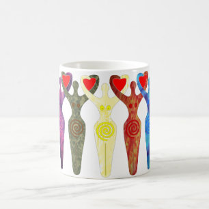 Elementare Göttinnensisterhood-Tasse Kaffeetasse