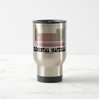 Elementares Material (Periodensystem der Elemente) Reisebecher