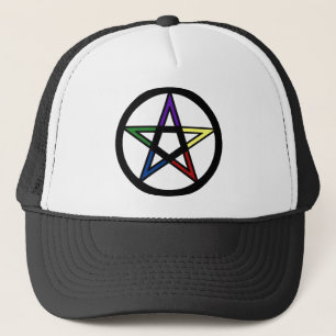 elementares Pentagramm Truckerkappe