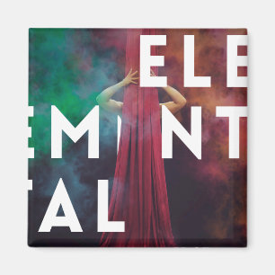 Elementarische Versatile Kunst Poster Magnet anzei