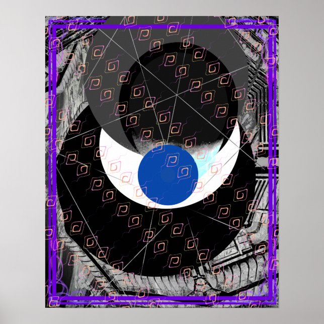 Elementarluft innerhalb der Wassermedizin Tattva Poster (Vorne)