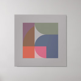 Elementarmodus 2 gearbeitete Canvas Print Leinwanddruck