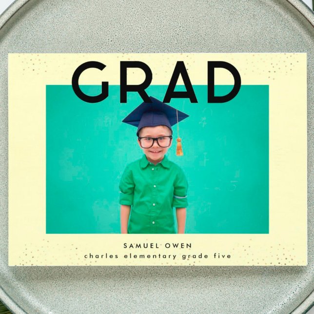 Elementarschwarz-gelber Text Moderner Zwei Foto Gr Ankündigung (Von Creator hochgeladen)