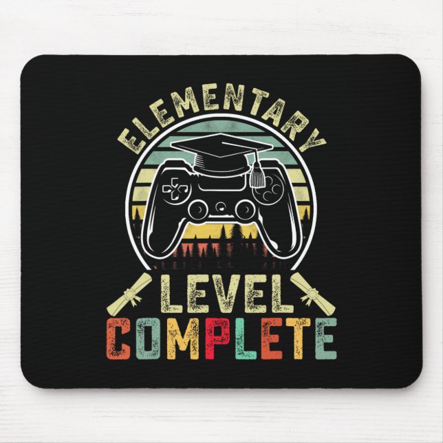 Elementarstufe Abgeschlossen Gamer Elementar Absol Mousepad (Vorne)