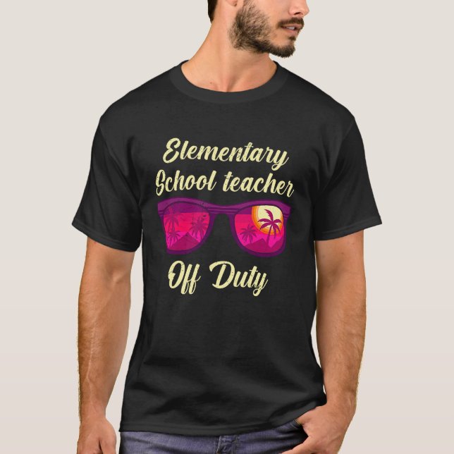 Elementary school class teacher off duty teacher T-Shirt (Vorderseite)