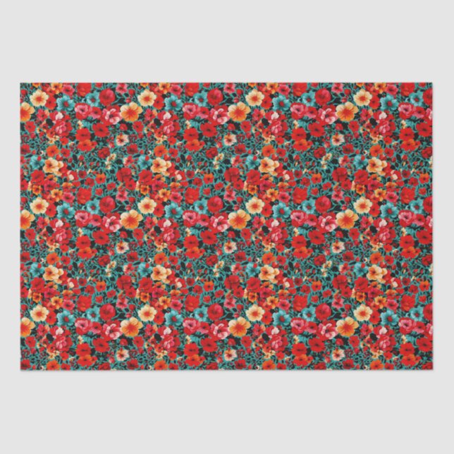 Elementarzellenpapier Seidenpapier (Vorderseite)