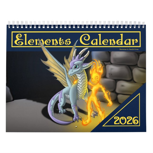 Elemente 2026 kalender (Titelbild)