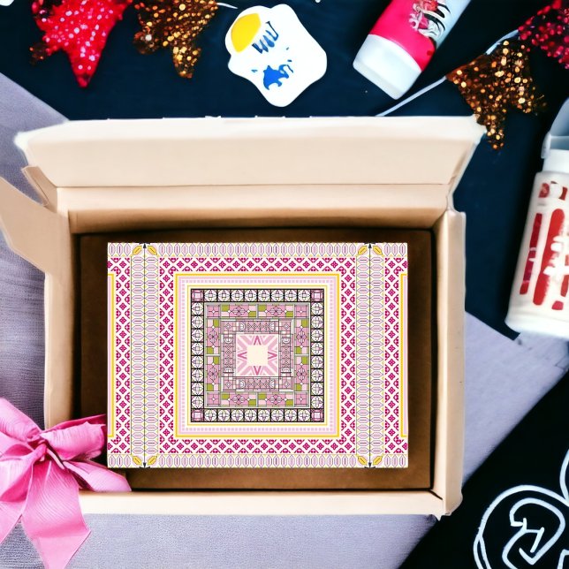 Elemente an den ethnischen Grenzen Serviette (Von Creator hochgeladen)