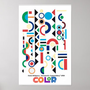Elemente der Kunst - Farbe, Sonia Delauney Poster