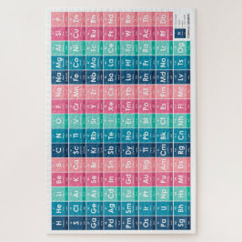 Elemente der Periodischen Tabelle 1014 Teile Puzzle