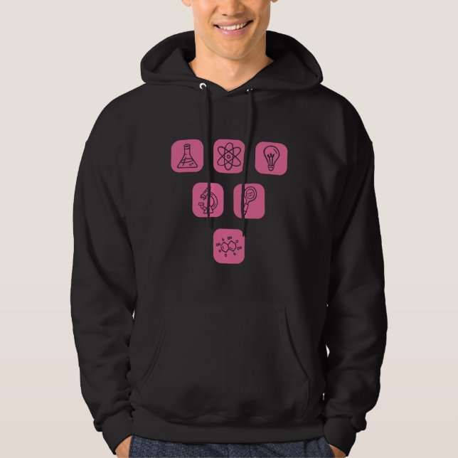Elemente der Wissenschaft Hoodie (Vorderseite)