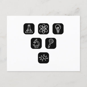 Elemente der Wissenschaft Postkarte