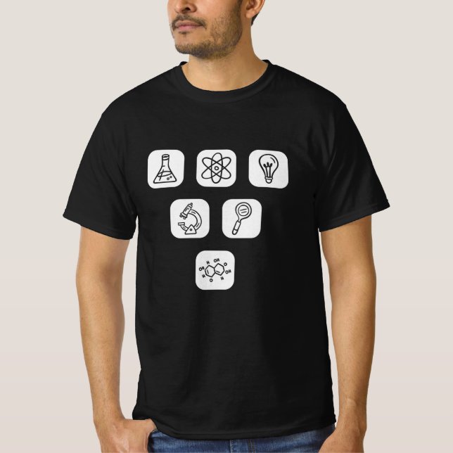 Elemente der Wissenschaft T-Shirt (Vorderseite)