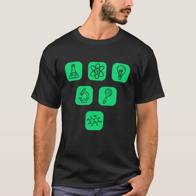 Elemente der Wissenschaft T-Shirt (Vorderseite)