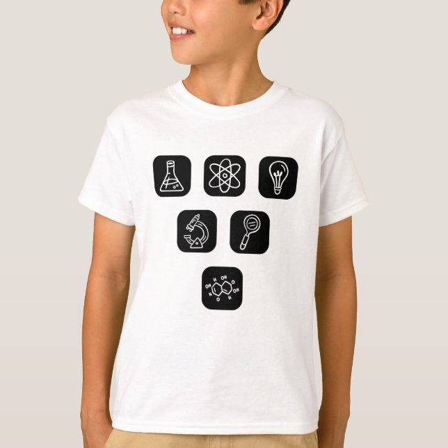 Elemente der Wissenschaft T-Shirt (Vorderseite)