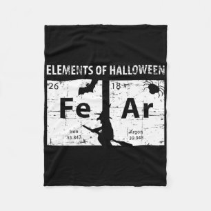 Elemente des Halloween-Shirts (Angst) regelmäßig Fleecedecke