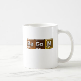 Elemente des Speckes Kaffeetasse