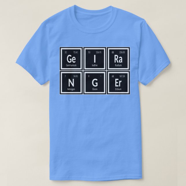 Elemente von Geiranger T-Shirt (Design vorne)