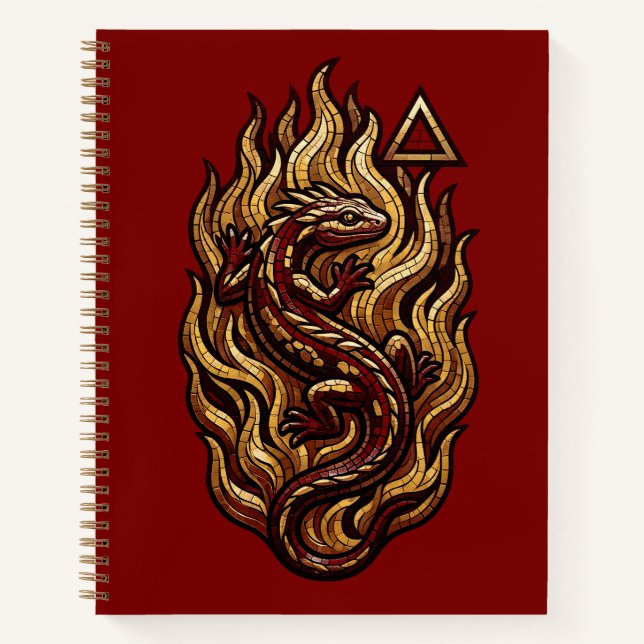 Elemento Fuego Notizbuch (Vorderseite)