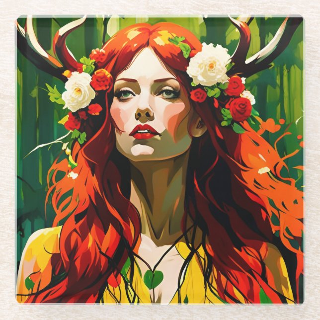 Elen of the Ways Glasuntersetzer (Vorderseite)