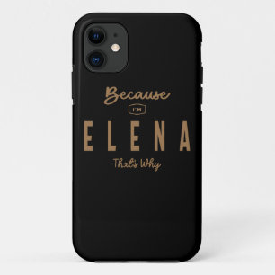 Elena Name Personalisiert Geburtsname Elena Case-Mate iPhone Hülle
