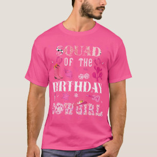 Elendsviertel der Geburtstagskinder Rodeo Cowgirl T-Shirt