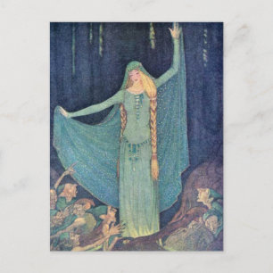Elenore Abbott Die zwei Königs-Kinder Postkarte
