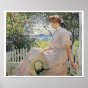 Eleonor, Frank Weston Benson Poster