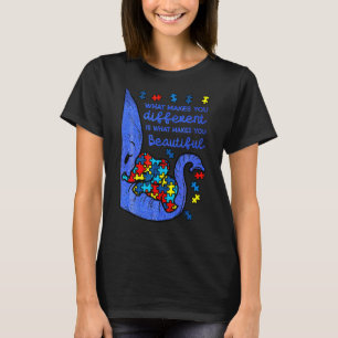Eleph Ant, was Sie zu verschiedenen Autismus-Ausze T-Shirt