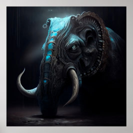 Elephan-Plakat Poster