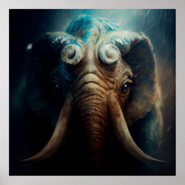 Elephan-Plakat Poster