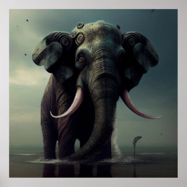 Elephan-Plakat Poster
